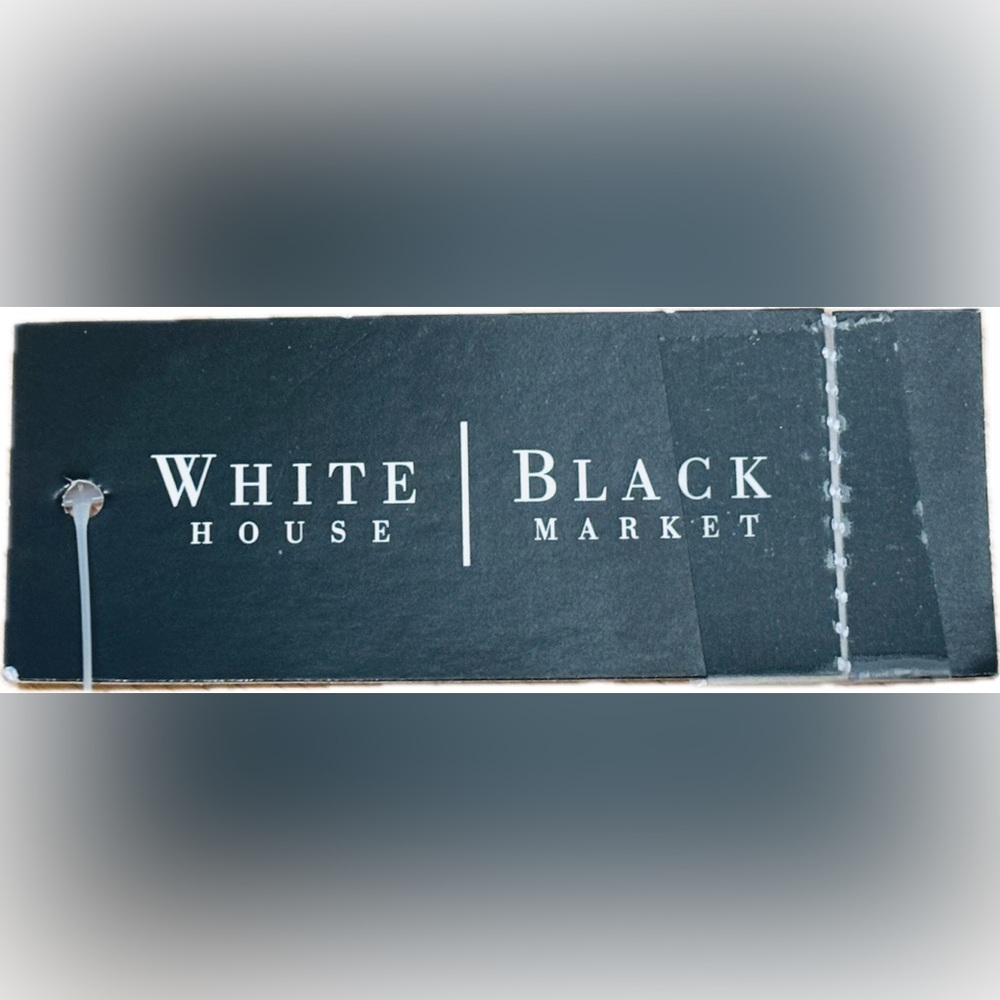 White House Black Market Elegant Black Velvet Leggings - Picture 4 of 6